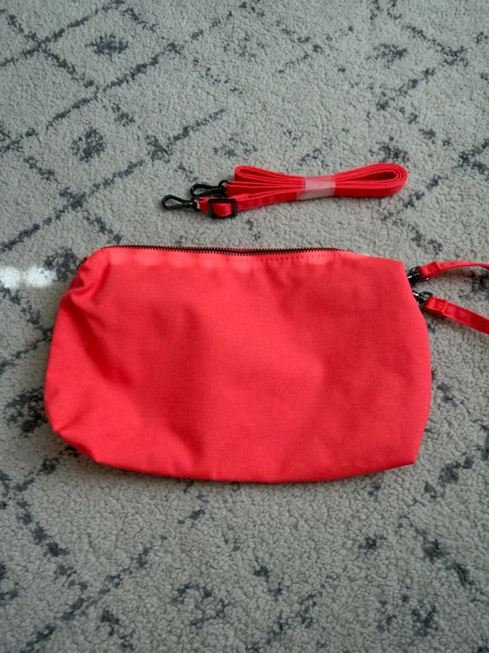 JuJuBe Chromatics Midi Backpack in Electric Blue and Be Quick in Neon Coral